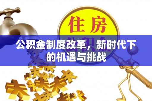 临城公积金制度改革，新时代下的机遇与挑战